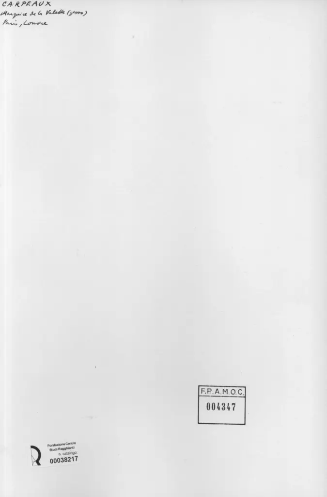 Anonimo , Carpeaux, Jean-Baptiste - sec. XIX - Marquise de la Valette , retro