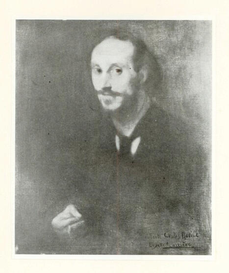 Anonimo , Carrière, Eugène - sec. XIX - Portrait de Charles Maurice , fronte