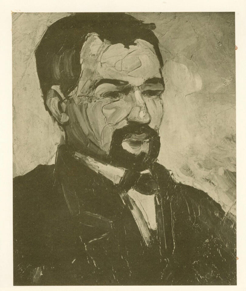 Anonimo , Cezanne, Paul - sec. XIX - L'oncle Dominique , fronte