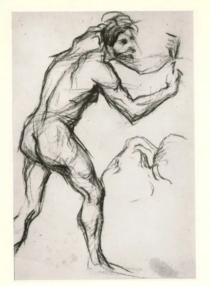 Anonimo , Cezanne, Paul , fronte