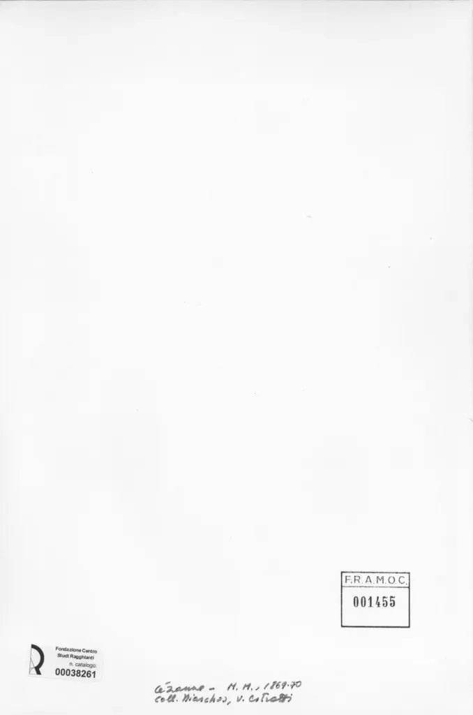 Anonimo , Cezanne, Paul - sec. XIX - M.M. , retro