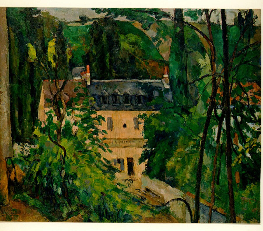 Cezanne, Paul , Maison à Pontoise -