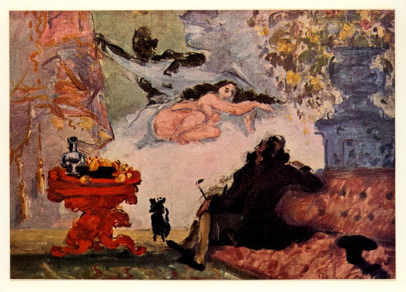 Anonimo , Cezanne, Paul - sec. XIX - Moderne Olympia
