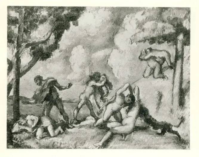 Anonimo , Cezanne, Paul , fronte