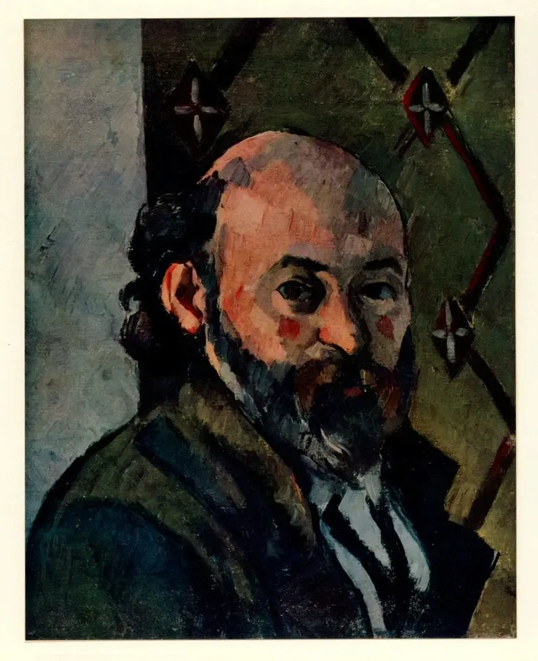 Anonimo , Cezanne, Paul , fronte