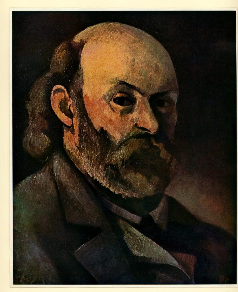 Anonimo , Cezanne, Paul - sec. XIX - Ritratto , fronte