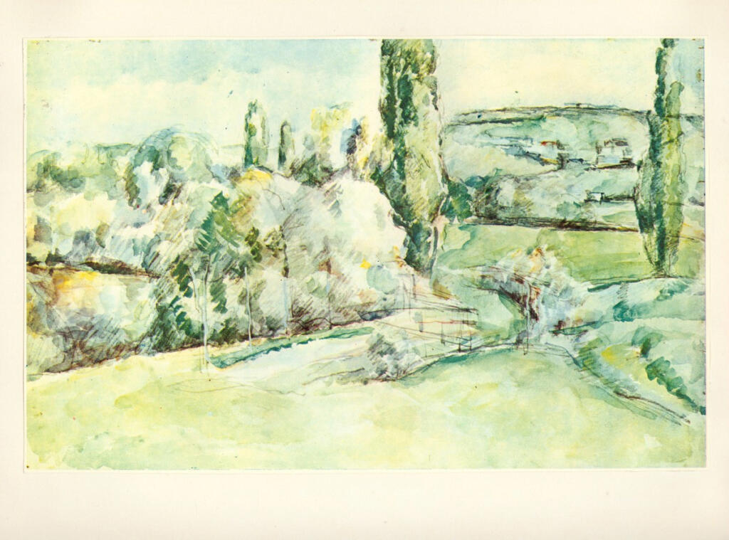 Anonimo , Cezanne, Paul - sec. XIX - Cote de galet à Pontoise , fronte