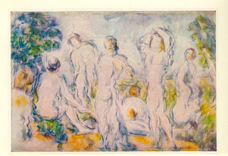 Anonimo , Cezanne, Paul , fronte