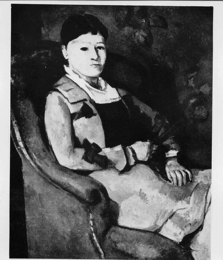 Anonimo , Cezanne, Paul , fronte