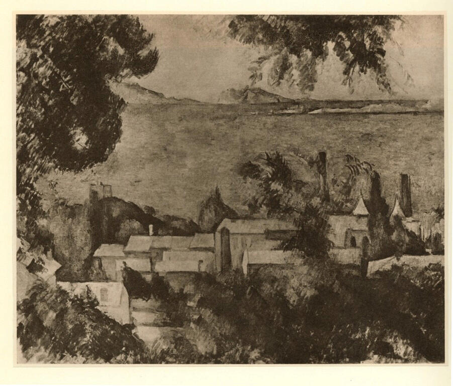 Anonimo , Cezanne, Paul , fronte