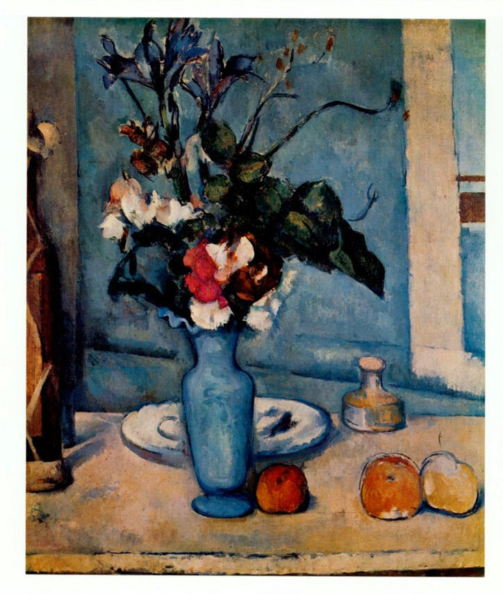 Anonimo , Cezanne, Paul - sec. XIX - Le vase bleu , fronte
