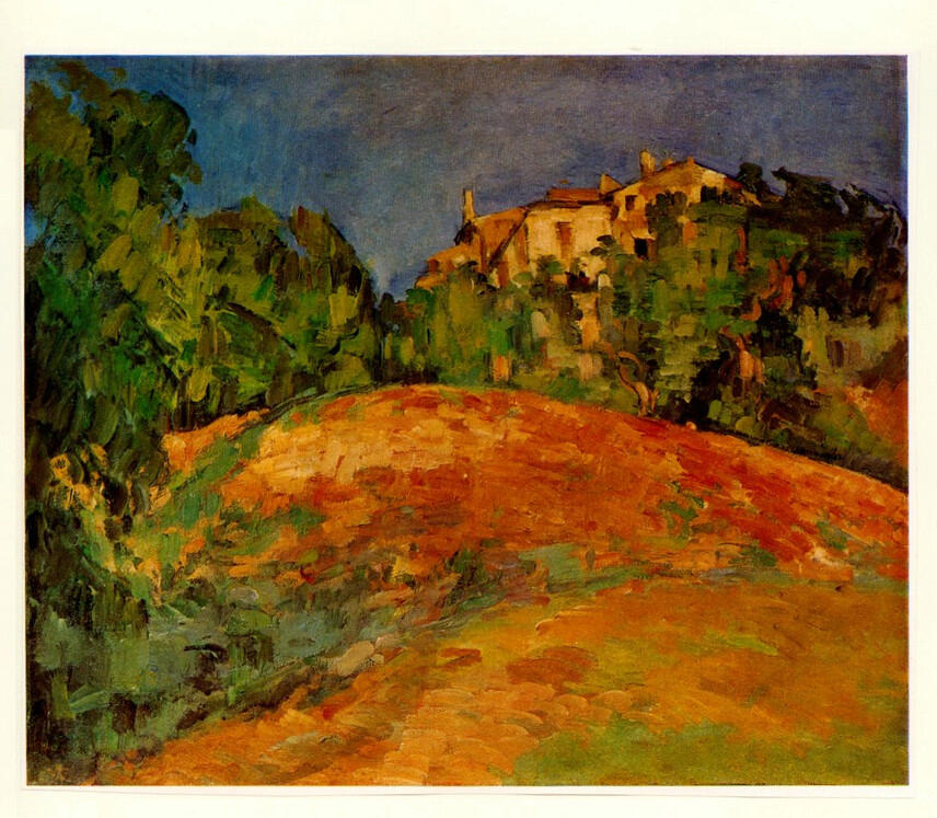 Anonimo , Cezanne, Paul - sec. XIX - Maijou de Bellevrie , fronte