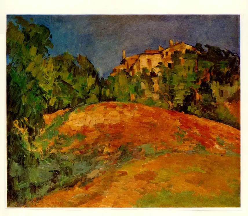 Anonimo , Cezanne, Paul - sec. XIX - Maijou de Bellevrie , fronte