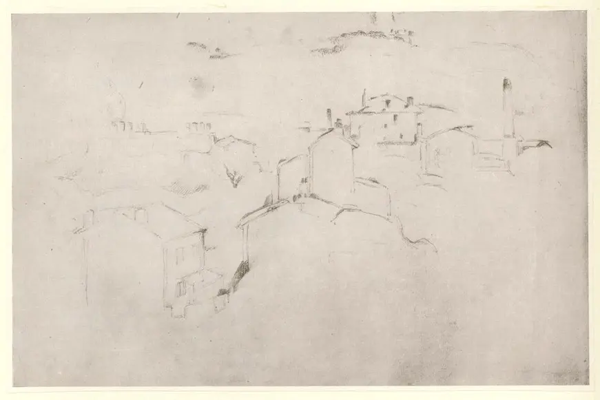 Anonimo , Cezanne, Paul , fronte