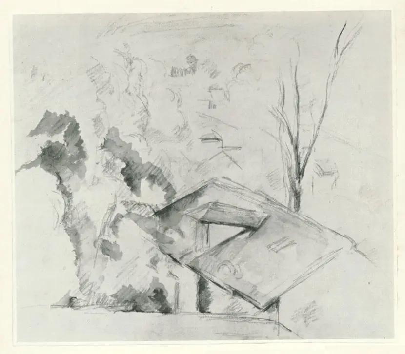 Anonimo , Cezanne, Paul , fronte