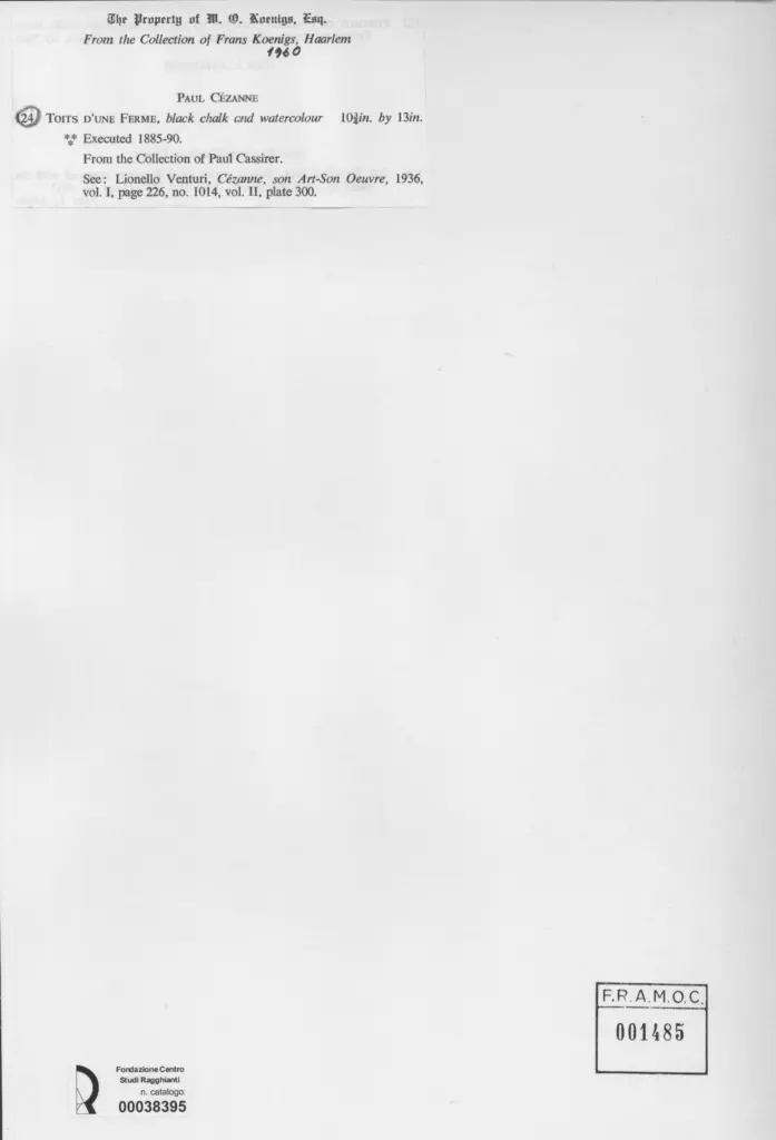 Anonimo , Cezanne, Paul , retro