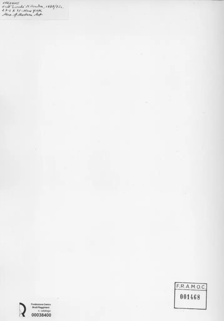 Anonimo , Cezanne, Paul - sec. XIX - Dall'eroché di Houvon , retro