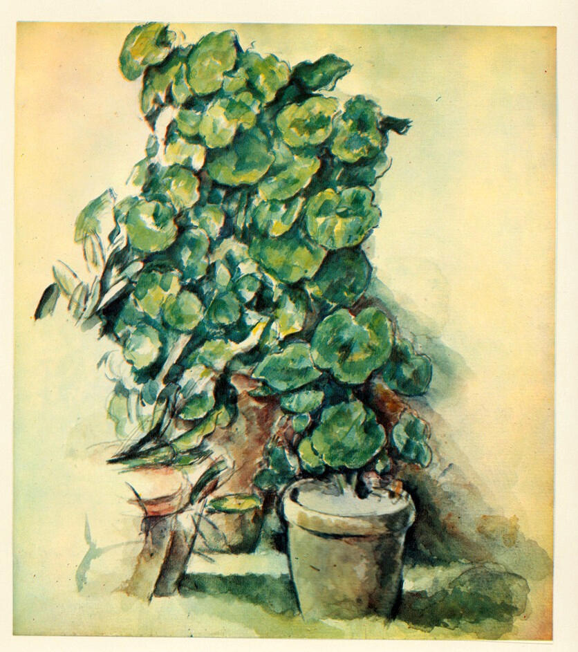 Anonimo , Cezanne, Paul - sec. XX - Géramiuns , fronte