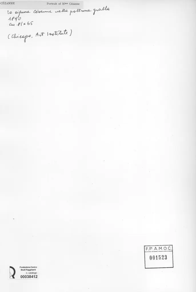 Anonimo , C&eacute;zanne, Paul - sec. XIX , retro