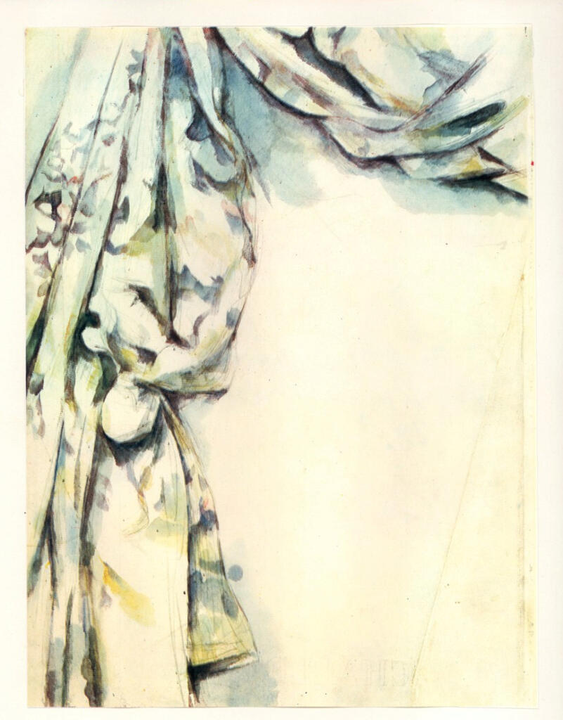 Anonimo , Cézanne, Paul - sec. XIX - Etude de tente , fronte