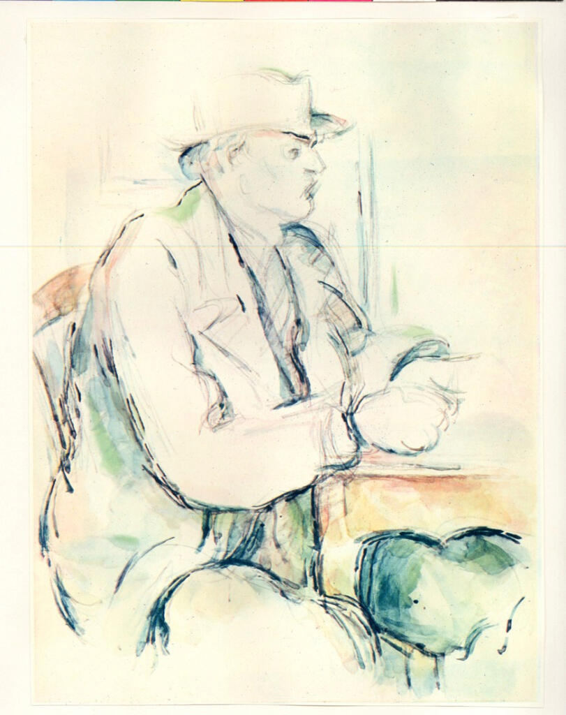 Anonimo , Cézanne, Paul - sec. XIX , fronte