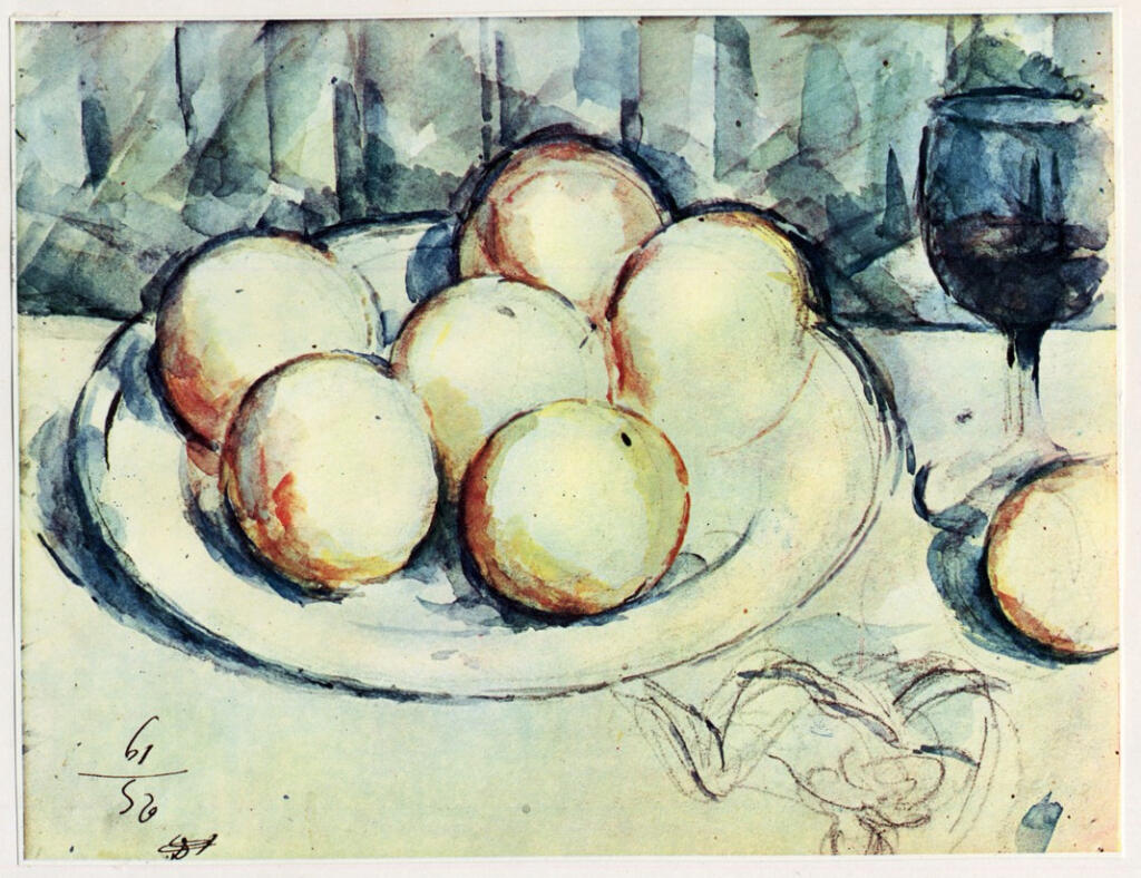 Anonimo , Cézanne, Paul - sec. XIX - Natura morta , fronte