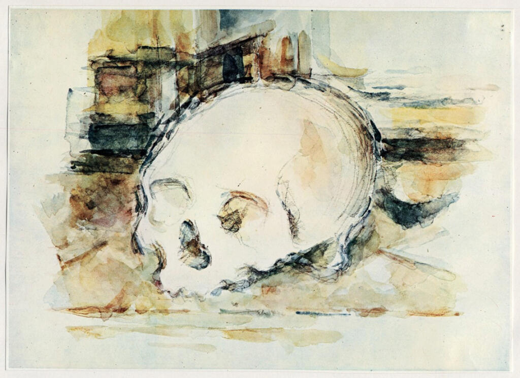 Anonimo , Cézanne, Paul - sec. XIX - Crâne , fronte