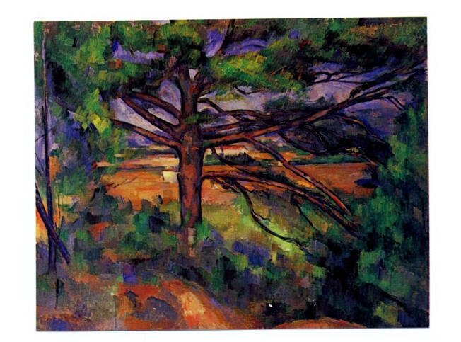 Anonimo , Cézanne, Paul - sec. XIX - Le grand pin , fronte