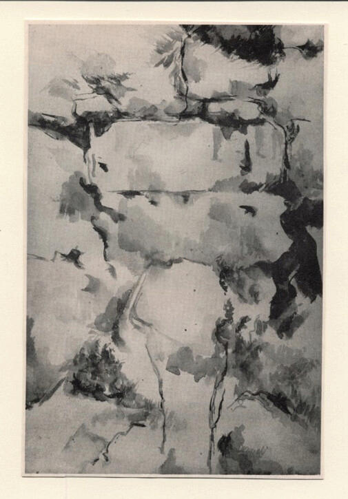 Anonimo , Cézanne, Paul - sec. XIX , fronte