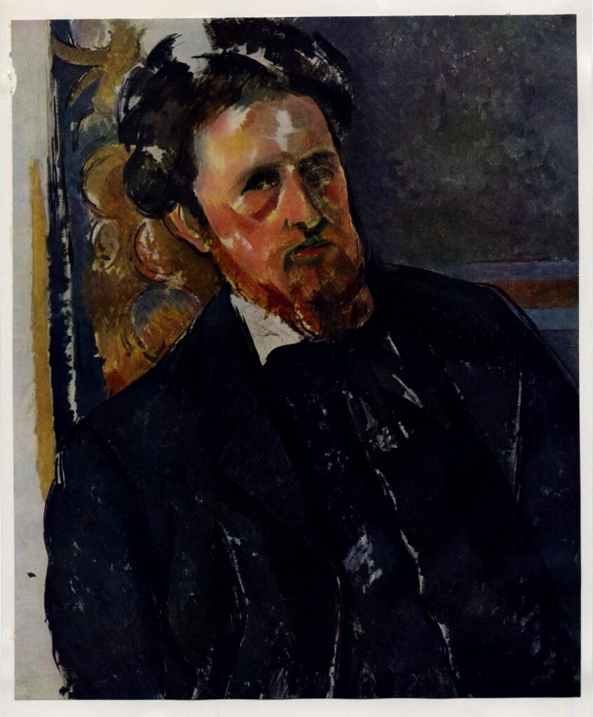 Anonimo , Cézanne, Paul - sec. XIX - Ritratto di Joachim Gasquet , fronte