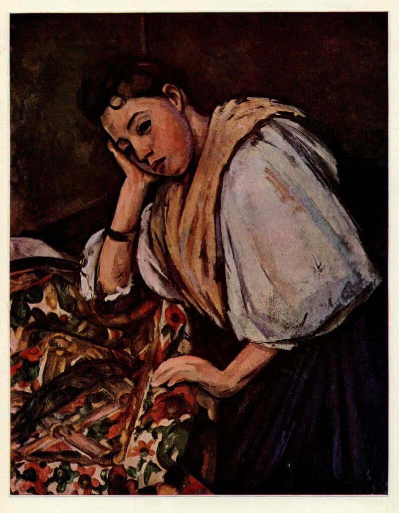 Anonimo , Cézanne, Paul - sec. XIX - Italian Girl , fronte