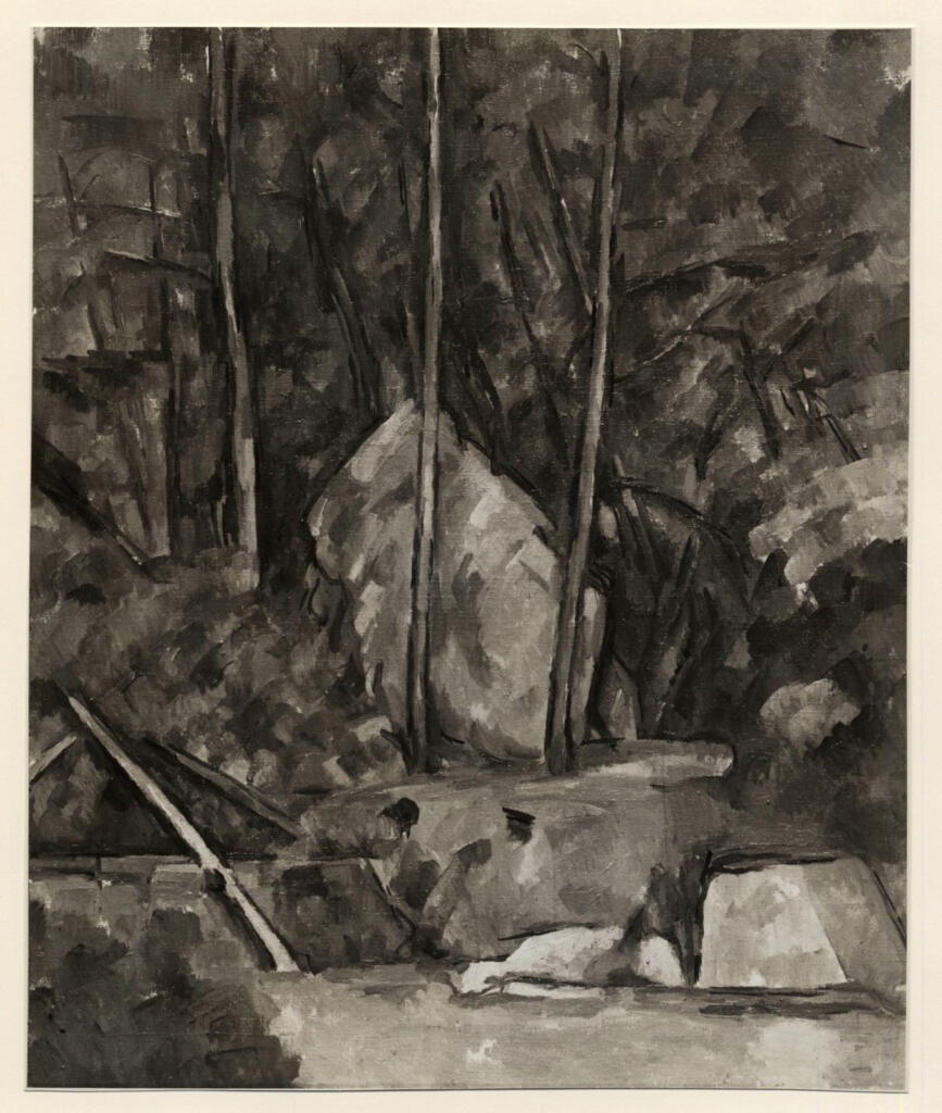 Cezanne, Paul , Well in the park of le Chateau Noir