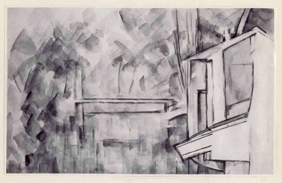 Anonimo , Cézanne, Paul - sec. XX , fronte