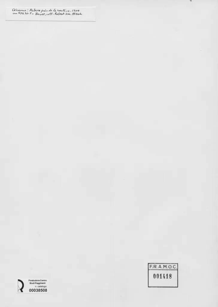 Anonimo , C&eacute;zanne, Paul - sec. XX , retro