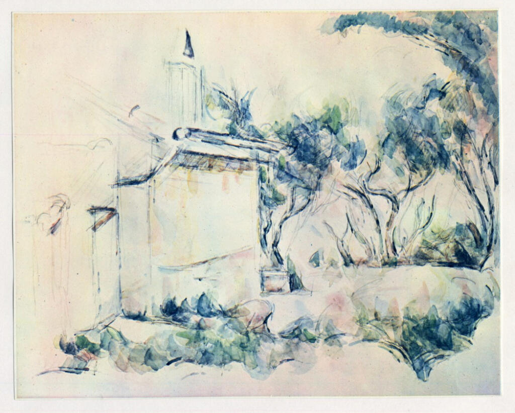 Anonimo , Cézanne, Paul sec. XX , fronte