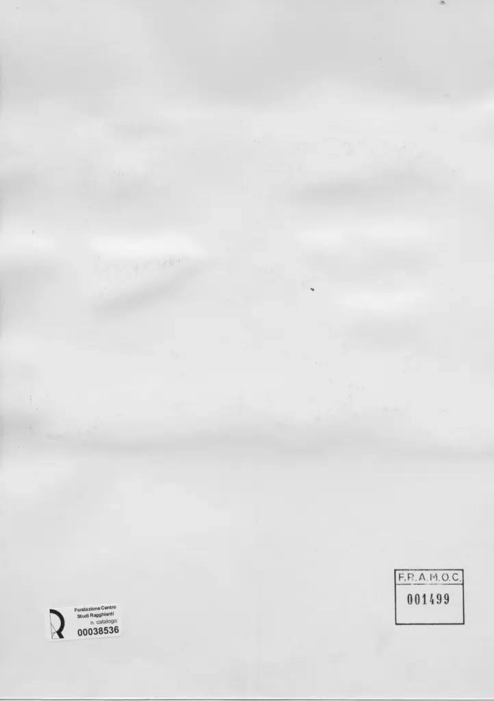 Anonimo, Anonimo , retro