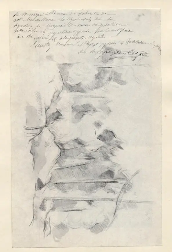 Anonimo , C&eacute;zanne, Paul , fronte