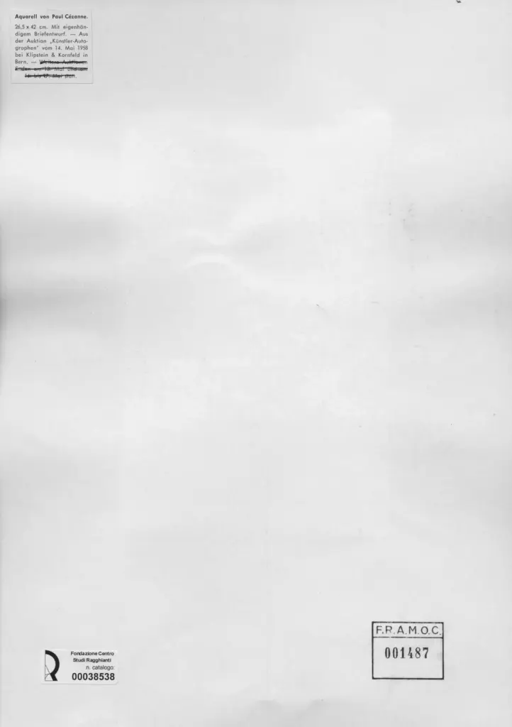 Anonimo , C&eacute;zanne, Paul , retro