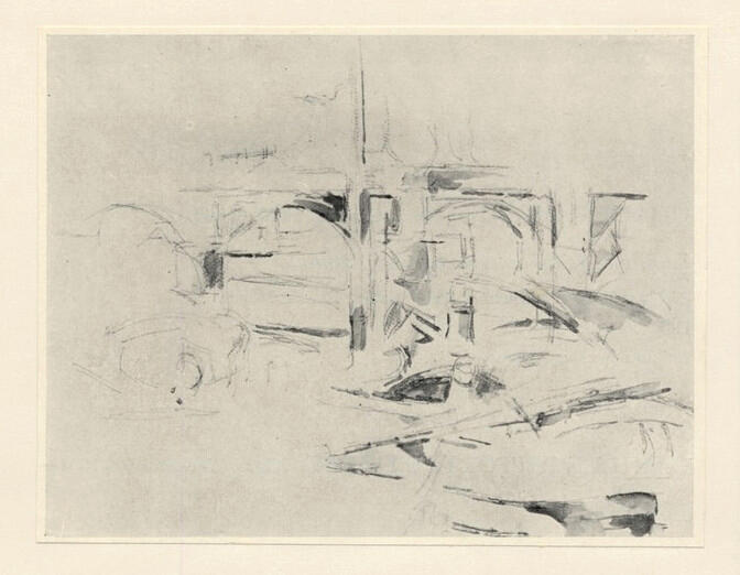 Cézanne, Paul , Il ponte -