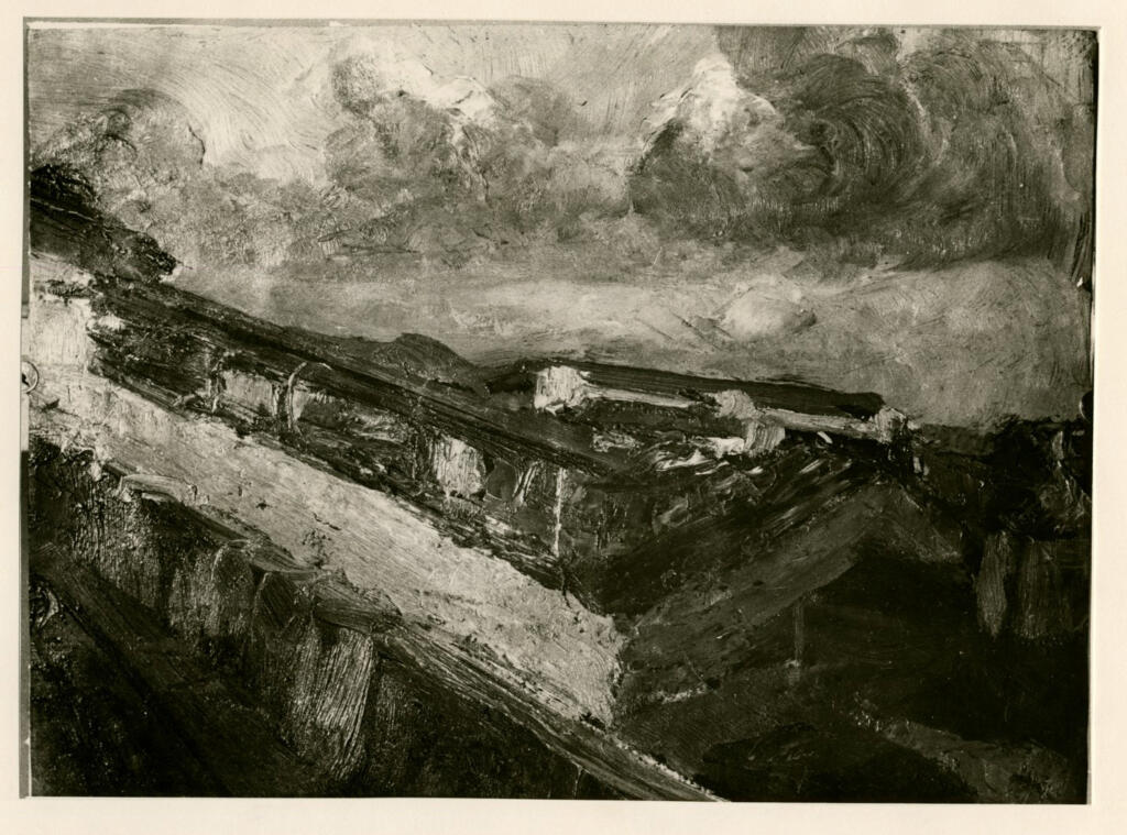 Anonimo , Cézanne, Paul - sec. XIX/ XX - Les toits , fronte