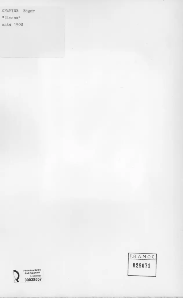 Anonimo, Anonimo , retro