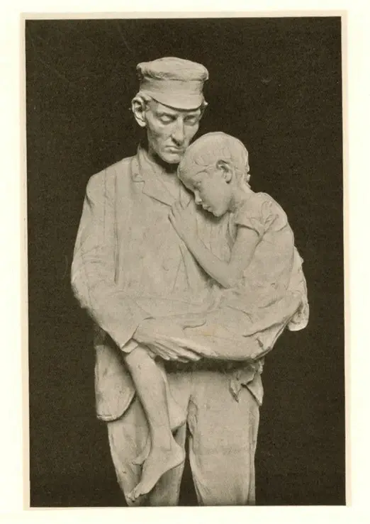 Anonimo , Charlier, Guillaume - sec. XIX/ XX - A la sortie de l'eglise , fronte