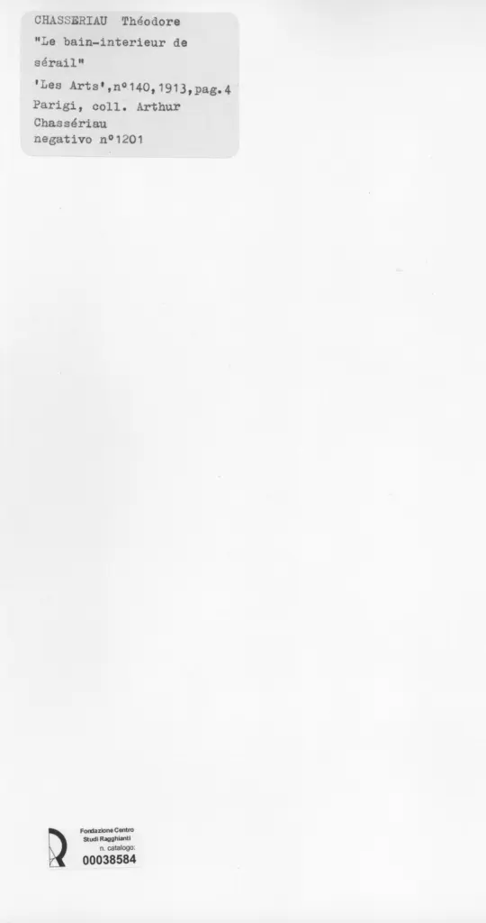 Anonimo , Chasseriau, Th&eacute;odore , retro