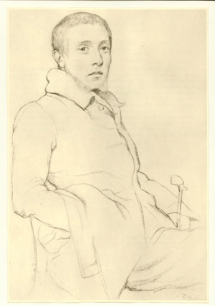 Chasseriau, Théodore , ritratto di Victor Dupré -