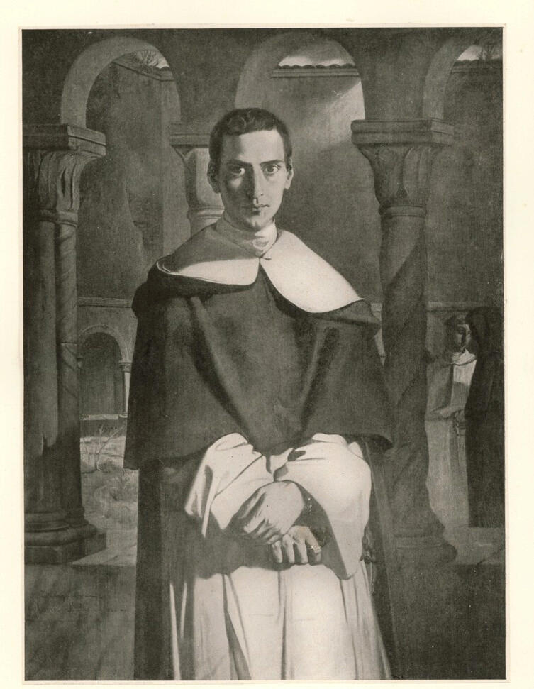 Chasseriau, Théodore , Portrait du Père Lacordaire