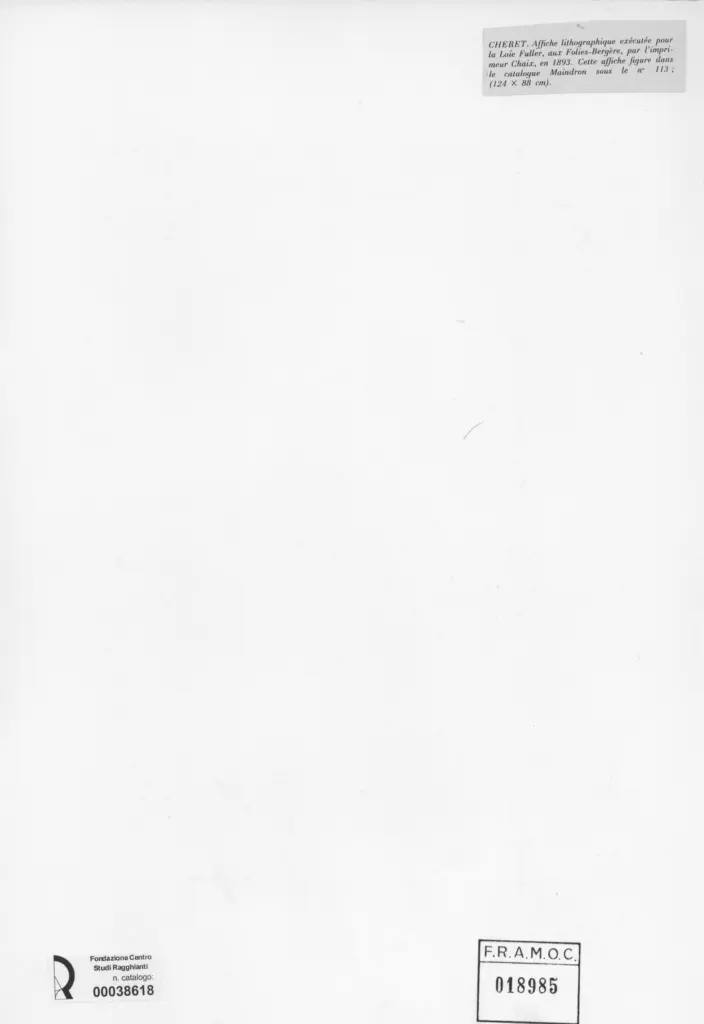 Anonimo , Cheret, Jules , retro