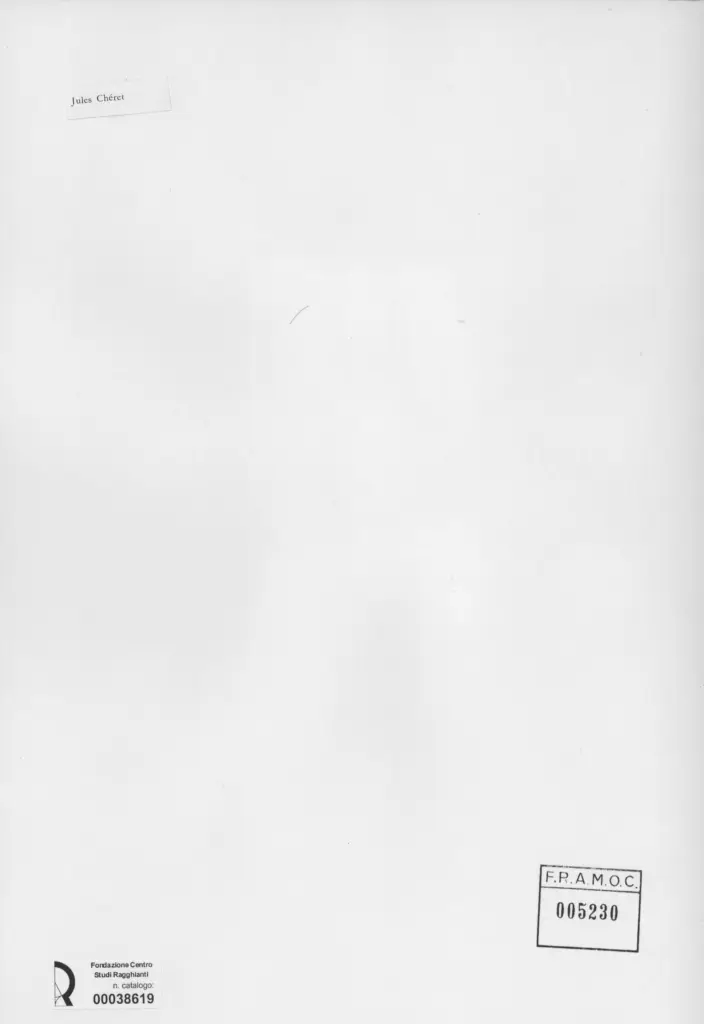 Anonimo , Cheret, Jules sec. XIX , retro