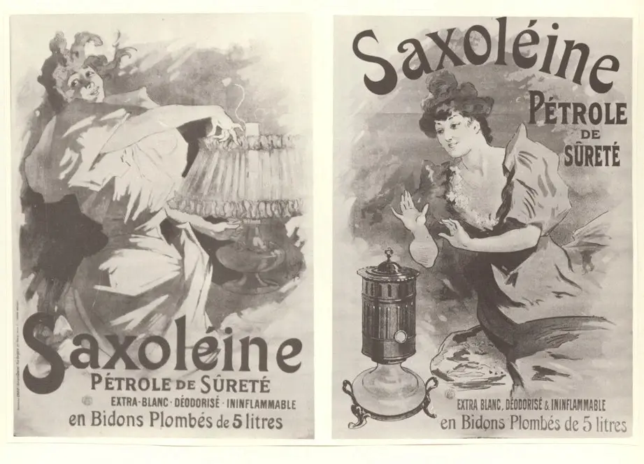 Anonimo , Cheret, Jules - sec. XIX - Saxol&eacute;ine, P&eacute;trole de Suret&eacute; , fronte