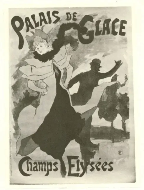 Anonimo , Cheret, Jules - sec. XIX - Plais de Glace, Champs &eacute;lyse&eacute;s , fronte