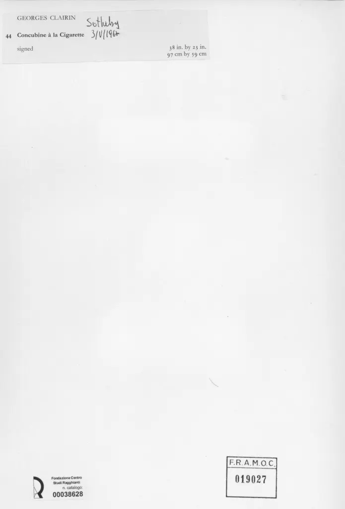 Anonimo , Clairin, Georges , retro